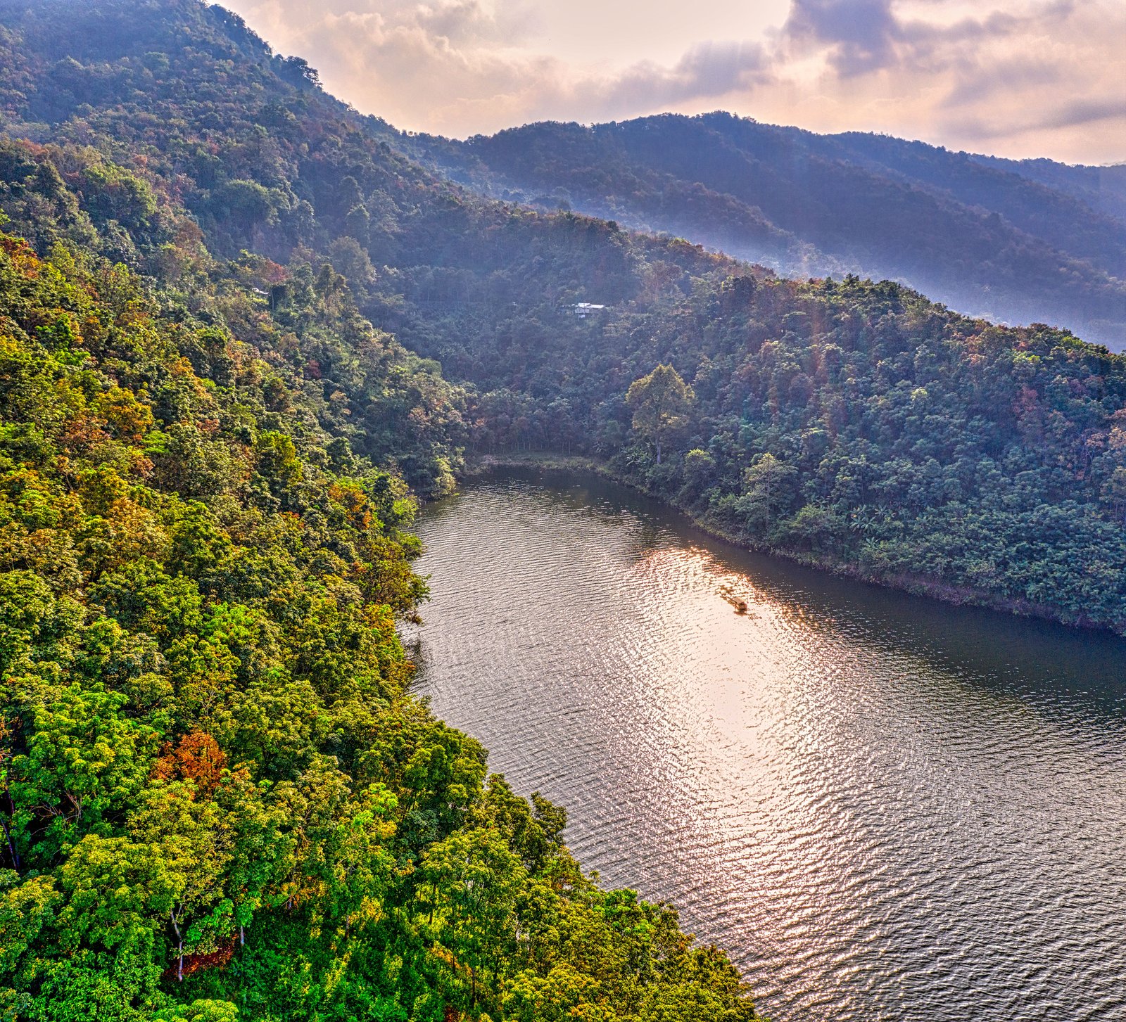 Bhimtal Lake view